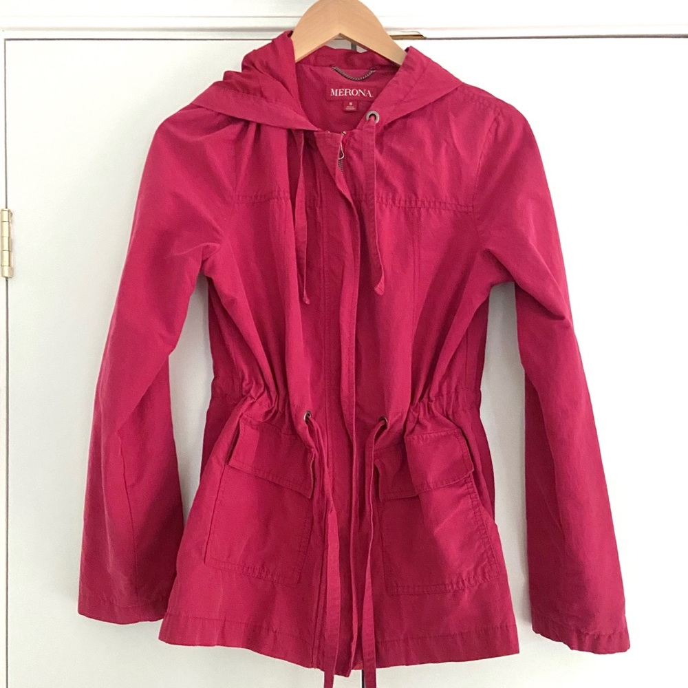 Casual Zip-Up Hooded Utility Jacket